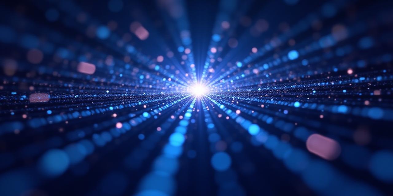 Abstract data security visualization